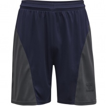 hummel Sporthose Short hmlACTION kurz marineblau/asphaltgrau Herren